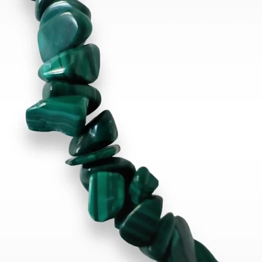 Malachite Chip Necklace